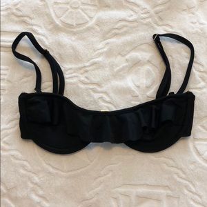 Tori Praver Black swim top size XS